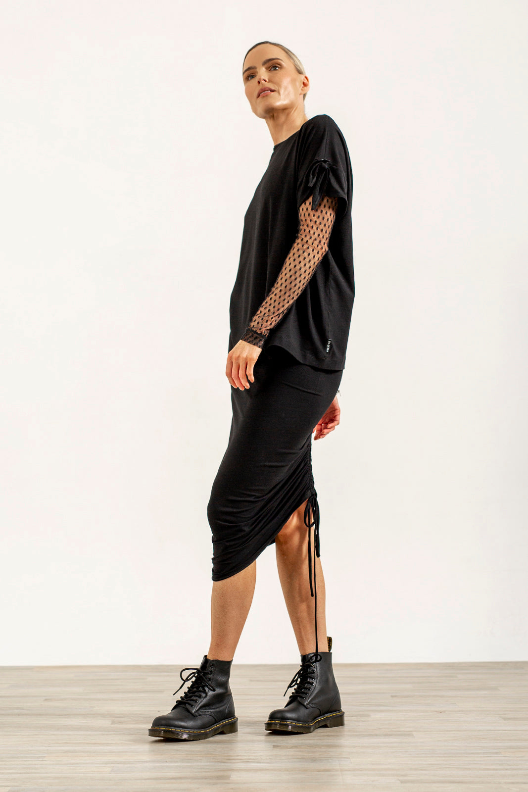 Black Spot Mesh Fiona