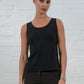 Mo short layering vest Black