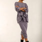 Sandy Italian Linen Tunic (Silver frost)