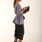 Sandy Italian Linen Tunic (Silver frost)