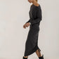 Shannon Viscose Jersey Drawstring Skirt (lead)