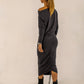 Shannon Viscose Jersey Drawstring Skirt (lead)