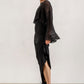Alina Italian Wool crop jumper ( black)