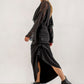 Harper Viscose Jersey Asymetrical Skirt (Lead)