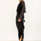 Harper Viscose Jersey Asymetrical Skirt (black)
