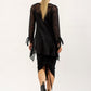 Tatiana Italian Wool knit ( Lead)