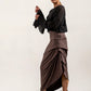 Alina Italian Wool crop jumper (Lead)
