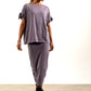 Kanchan Viscose Jersey Oversize Tee (Lead)