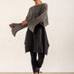 Alina Italian Wool crop jumper (Light grey)