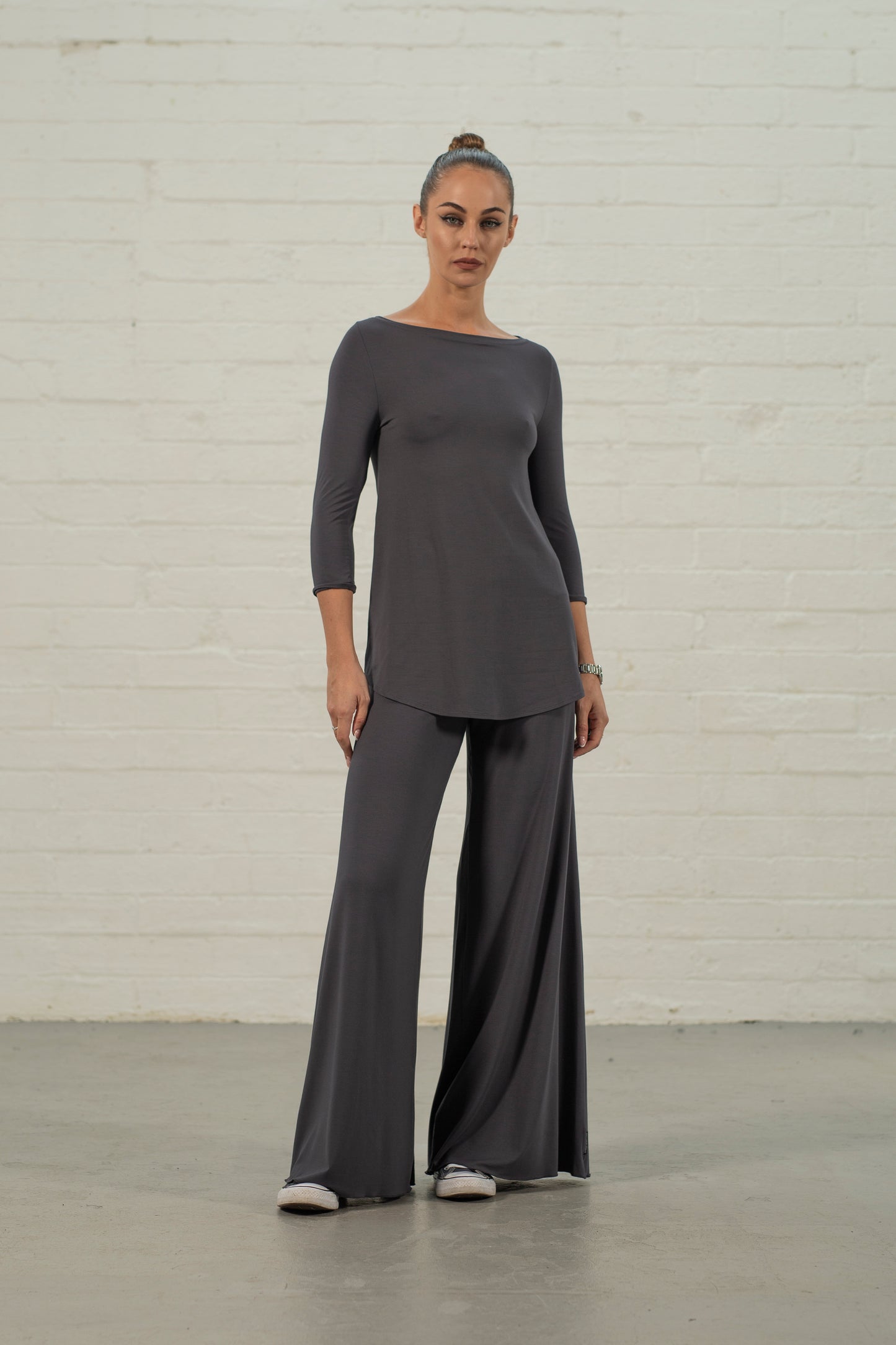Ailsa Lead Viscose Jersey Top