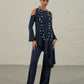The Lily Top - Navy