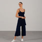 Navy Fleur Vest
