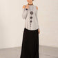 Navy Swan Skirt